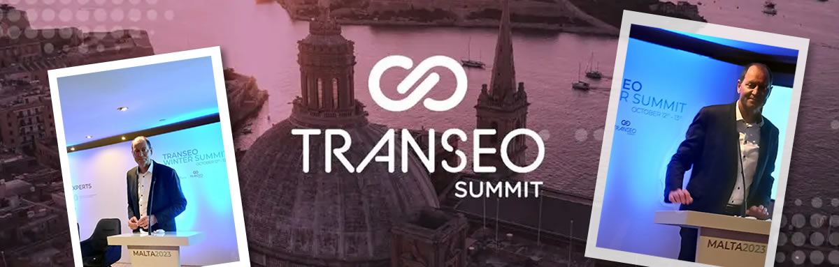 Transeo Summit in Valetta/Malta am 12.-13. Oktober 2023
